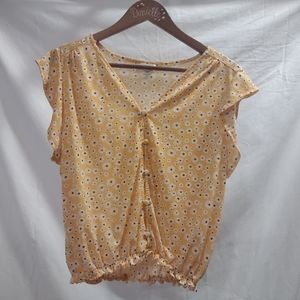 Floral Top, size women's medium